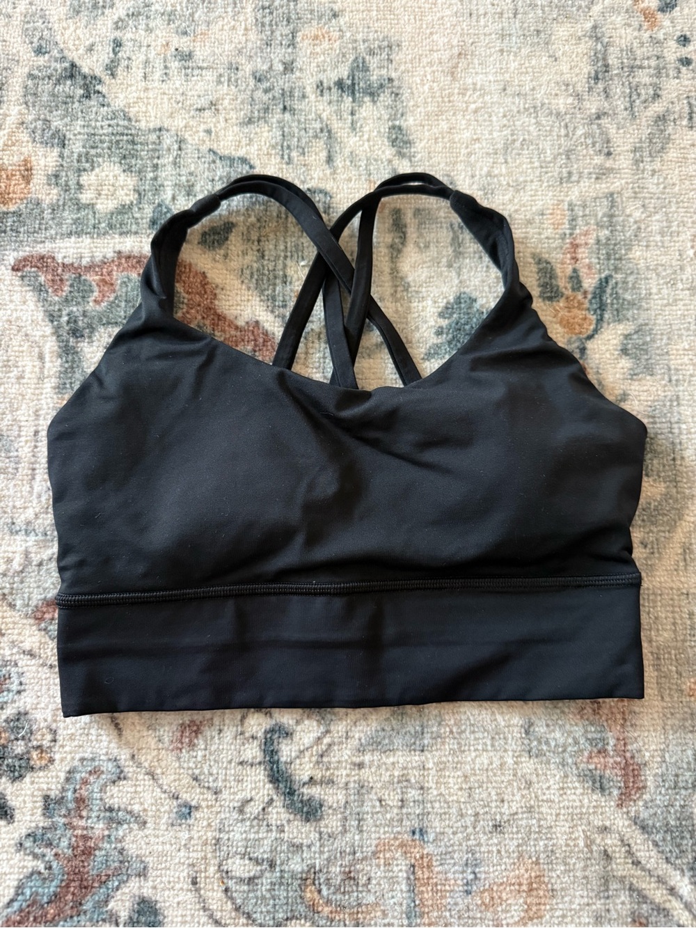 lululemon athletica Black energy Sports Bra